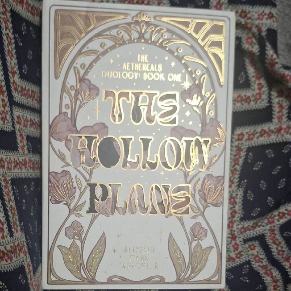 The Hollow Plane Book with Gold Accents